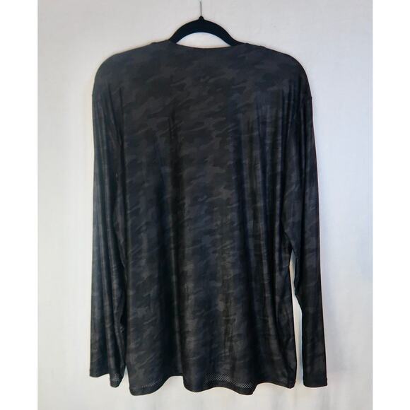 TYR Airtec Men's Long Sleeve Tee - Blackout Camo Aize XL - Picture 5 of 6